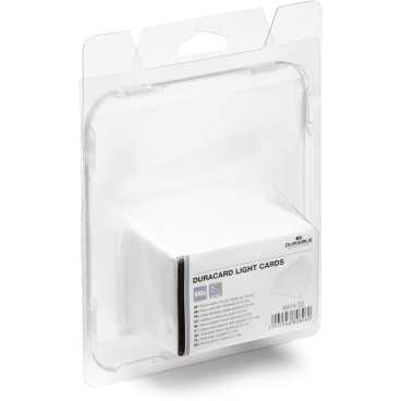 DURABLE Duracard Light Cards Plastikkarten 1 Packung = 100 Stück - Bild-Darstellung des Produktes 1