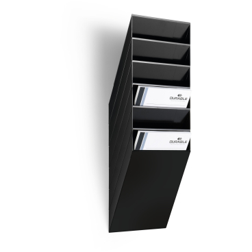 DURABLE FLEXIBOXX 6 A4 Prospektspender-Set 1 Set = 6 Prospektspender, Farbe: schwarz - Bild-Darstellung des Produktes 1