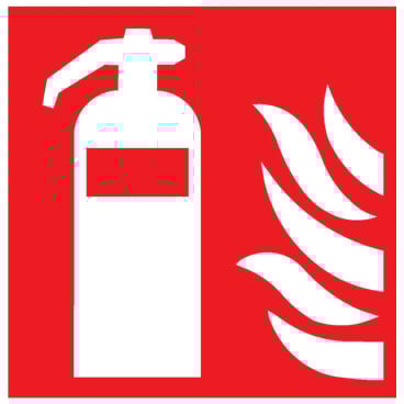 Wolk Schild Folie nl 200 x 200 mmFeuerlöscher ISO Wolk Schild Folie nl 200 x 200 mmFeuerlöscher ISO - Bild-Darstellung des Produktes 1