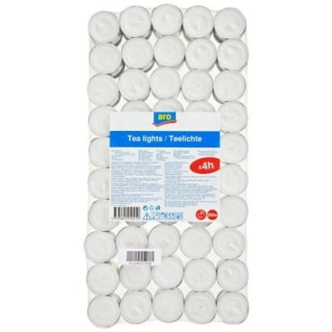 Teelichter, ohne Duft 1 Packung = 200 Stück kaufen