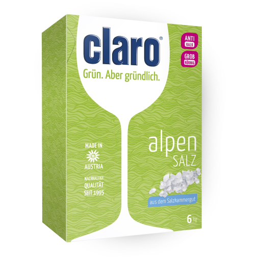 claro Alpensalz für Spülmaschinen