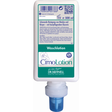 Dr. Schnell Waschlotion CIMOLOTION, pH-neutral 0,5 Liter - Flasche - Bild-Darstellung des Produktes 1