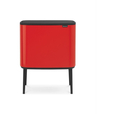 Brabantia Abfalleimer Bo Touch Bin, 11 + 23 Liter Farbe: Passion Red - Bild-Darstellung des Produktes 1