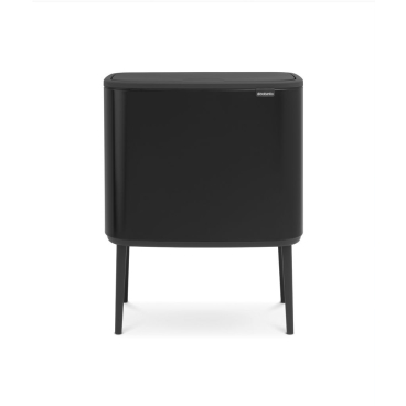 Brabantia Abfalleimer Bo Touch Bin, 11 + 23 Liter Farbe: Matt Black - Bild-Darstellung des Produktes 1