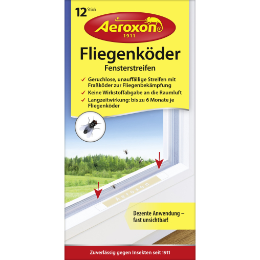 Aeroxon® Fliegenköder Fensterstreifen