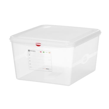 GN 2/3 Behälter, Polypropylen, HENDI, GN 2/3, 19L, Transparent, 354x325x(H)200mm 873328 - Bild-Darstellung des Produktes 1