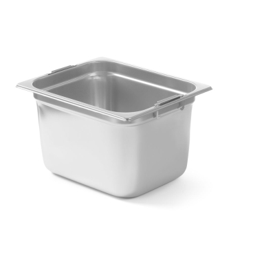 GN-Behälter mit einklappbaren Griffen, HENDI, GN 1/2, 6,25L, 325x265x(H)100mm 803257 - Bild-Darstellung des Produktes 1