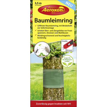 Aeroxon® Baumleimringe 3,5 m Insektenschutz 1 Packung = 3,5 Meter mit Bindedraht - Bild-Darstellung des Produktes 1