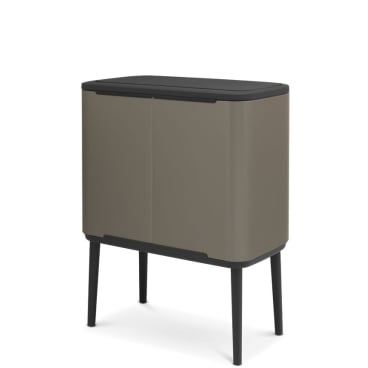 Brabantia Abfalleimer Bo Touch Bin, 3 x 11 Liter Farbe: Platinum - Bild-Darstellung des Produktes 1
