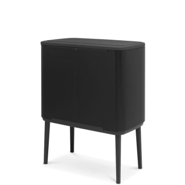 Brabantia Abfalleimer Bo Touch Bin, 3 x 11 Liter Farbe: Matt Black - Bild-Darstellung des Produktes 1