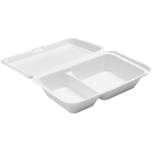 DUNI Einweg-Menübox, 2-geteilt