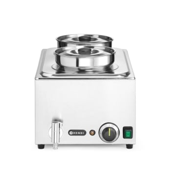Set: Bain-Marie Ranger + 2x 4L Container mit Deckel, HENDI, 8L, 220-240V/1000W, 604x332x(H)315mm 201473 - Bild-Darstellung des Produktes 1