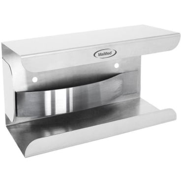 MaiMed® Wandhalter aus Edelstahl mit Feder Maße: 246 x 106 x 135 mm, 1 fach - Bild-Darstellung des Produktes 1