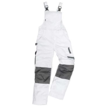 fortis Arbeitslatzhose Champ, Gr. 54, weiß/grau fortis Arbeitslatzhose Champ, Gr. 54, weiß/grau - Bild-Darstellung des Produktes 1