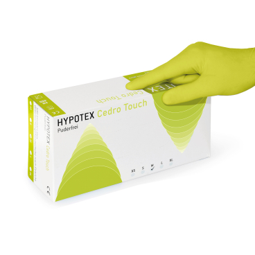HYPOTEX  Latex Handschuhe, Cedro Touch 10 x 100 Stück, Größe: S - Bild-Darstellung des Produktes 1