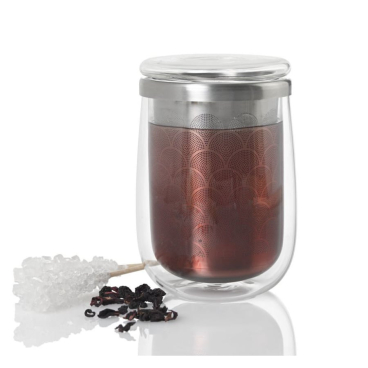AdHoc FUSION GLASS Teeglas mit Teefilter, 400 ml 400 ml - Bild-Darstellung des Produktes 1