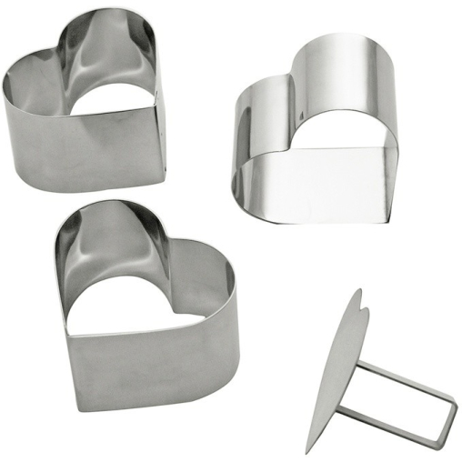 SCHNEIDER Schaumspeiseringe-Set, Herz
