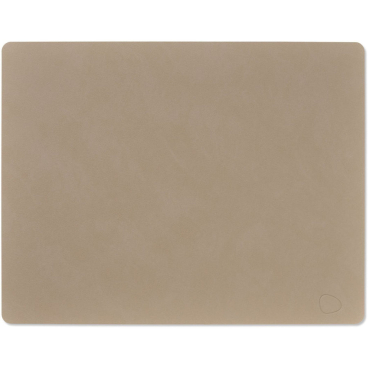 Lind DNA Square Nupo Tischset 35x45 cm – recyceltes Nupo‑Leder, braun 35x45 cm - Bild-Darstellung des Produktes 1