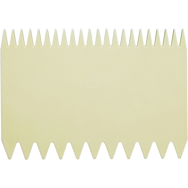 SCHNEIDER Teigschaber, elfenbein Ausführung: Kamm, 112 x 78 mm - Bild-Darstellung des Produktes 1