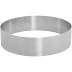Tortenring Aluminium Oval L 235 Mm B 105 Mm H 40 Mm