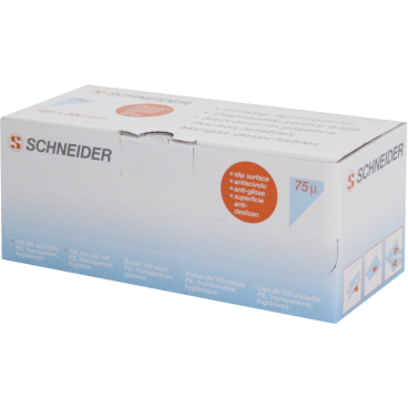 SCHNEIDER Einweg-Spritzbeutel, gerollt, blau 1 Box = 100 Stück, Abmessung: 300 x 160 mm - Bild-Darstellung des Produktes 1