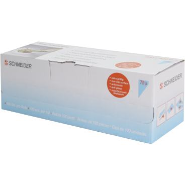 SCHNEIDER Einweg-Spritzbeutel, gerollt, blau 1 Box = 100 Stück, Abmessung: 470 x 230 mm - Bild-Darstellung des Produktes 1