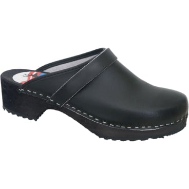 Potthoff Clogs mit offener Ferse, schwarz, bequeme und langlebige Arbeitsschuhe. schwarz - Bild-Darstellung des Produktes 1