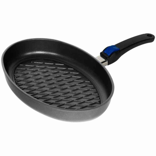 AMT Gastroguss Induktions-Fischpfanne, H: 5 cm, 35 x 24 cm