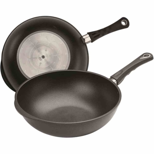 AMT Gastroguss I-1032S Induktions-Wok, H: 10 cm, Ø 32 cm
