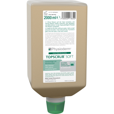 Physioderm® TOPSCRUB® SOFT Handreiniger 2 Liter - Flasche - Bild-Darstellung des Produktes 1