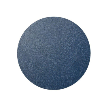 Lind DNA Circle Hippo Tischset – recyceltes Leder & Naturkautschuk, extrem stabil und wasserabweisend. Ø 40 cm - Bild-Darstellung des Produktes 1