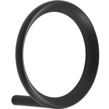Normann Copenhagen Loop Wandhaken – pulverbeschichtetes Zink, Design von Simon Legald, in verschiedenen Größen und Farben erhältlich. Large: Ø 9,4 cm - Bild-Darstellung des Produktes 1
