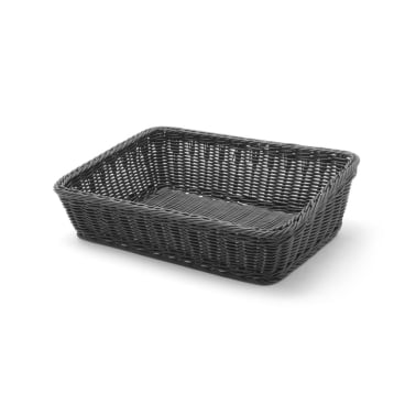 Brotkorb, abgeschrägt, HENDI, Schwarz, 400x300x(H)120mm 426678 - Bild-Darstellung des Produktes 1