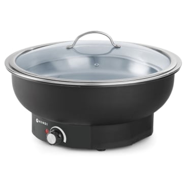Chafing Dish Tesino, elektrisch, HENDI, Kitchen Line, 6,8L, 230V/500W, ø405x(H)240mm 204832 - Bild-Darstellung des Produktes 1