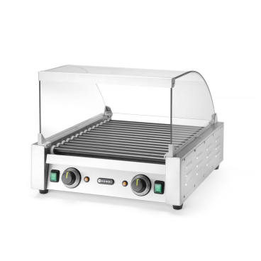 Glasabdeckung für Rollengrill, HENDI, Für Rollengrill - 7 Rollen (268506), 470x325x(H)240mm 268551 - Bild-Darstellung des Produktes 1