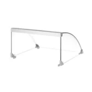 Glasabdeckung für Rollengrill, HENDI, Für Rollengrill - 9 Rollen (268605), 470x401x(H)250mm 268612 - Bild-Darstellung des Produktes 1