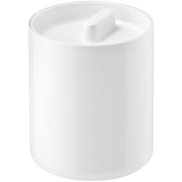 Authentics LUNAR Dose mit Deckel – Design von Barber & Osgerby, ideal für Küche und Bad. Ø 10 cm - Höhe 12 cm - Bild-Darstellung des Produktes 1