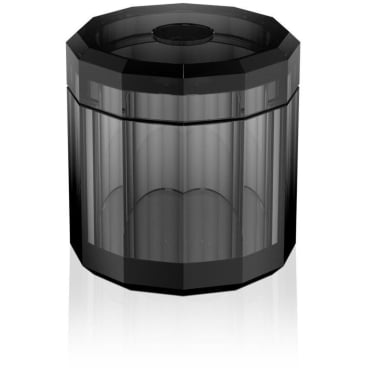 Decor Walther KR KB KRISTALL Papiertuchbox aus Kristallglas, grau. anthrazit - Bild-Darstellung des Produktes 1