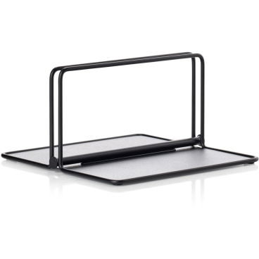 ZONE Denmark Singles Serviettenhalter, pulverbeschichtetes Metall, schwarz, 23 x 23 x 11 cm. 11,3x22,5x22,5 cm - Bild-Darstellung des Produktes 1