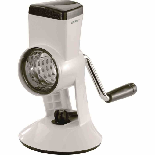 GEFU Reibemaschine mit 4 Schneidtrommeln