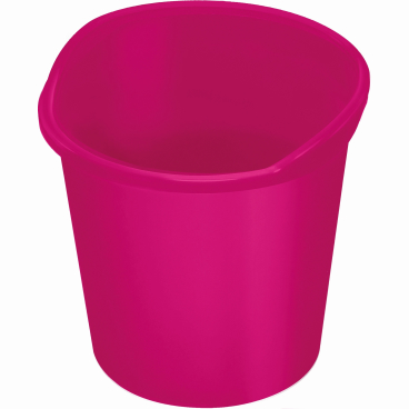 helit Papierkorb "the joy", 13 Liter Farbe: pink - Bild-Darstellung des Produktes 1