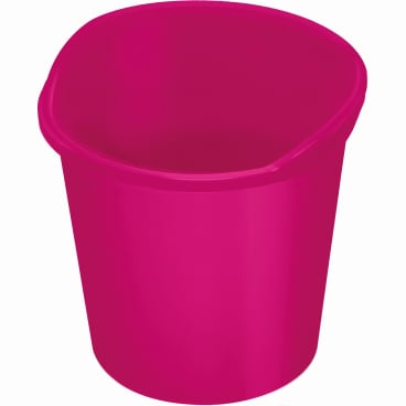 helit Papierkorb "the joy", 13 Liter Farbe: pink - Bild-Darstellung des Produktes 1