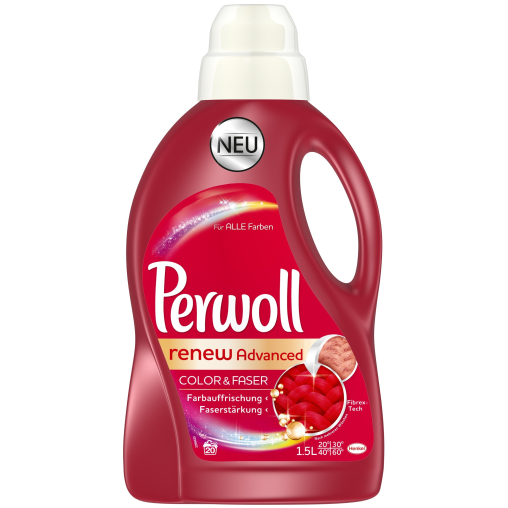 Perwoll Color & Faser renew Advanced Flüssigwaschmittel