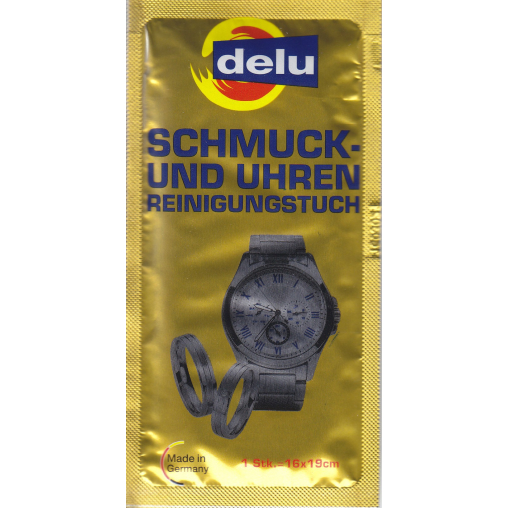 DELU Schmuck- und Uhren Reinigungstuch