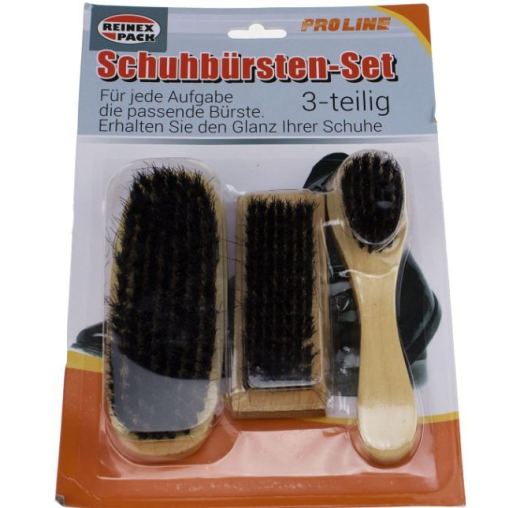 REINEX PACK Schuhputzbürsten