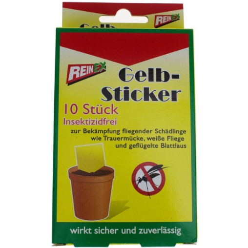 REINEX INSEKTENSTOPP Gelb-Sticker