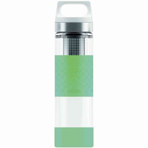 SIGG Hot & Cold Glas Trinkflasche, 0,4 l