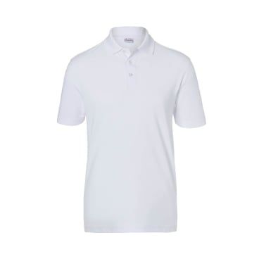 Kübler Polo-Shirt uni weiß, XL, 50% Baumwolle/50% Polyester. XL - Bild-Darstellung des Produktes 1