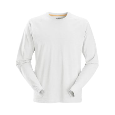 Snickers Workwear AllroundWork Langarm-T-Shirt – robustes, komfortables Arbeitsshirt für den täglichen Einsatz. 2XL - Bild-Darstellung des Produktes 1