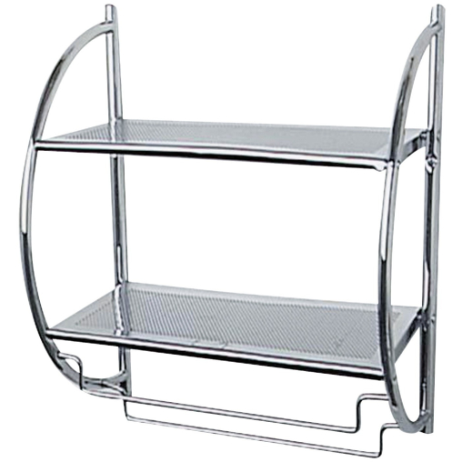 WENKO Exclusiv Wandregal mit 2 Ablagen
